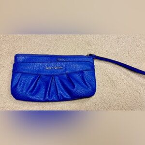Juicy Couture Royal Blue Wristlet Clutch